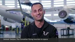 Jameel Janjua: The Canadian flying tourists to space News Clip