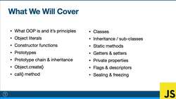 Modern JavaScript from the Beginning - Second Edition - Section Introduction-OOP Section Intro Instructional Video