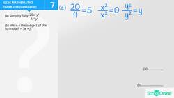 Simplifying Expressions and Rearranging Formulas Instructional Video