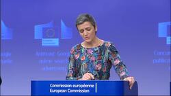 EU hits Google with €1.49bn fine for 'blocking rival search engines' News Clip