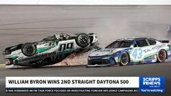 William Byron avoids late wrecks to win 2nd straight Daytona 500 for Hendrick Motorsports News Clip