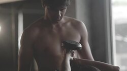 Personal Trainer Supporting Woman Stock Footage