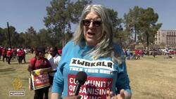 South African unions go on protests against high cost of living News Clip