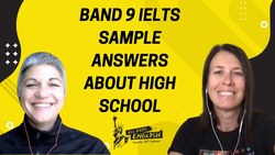 Band 9 Sample Answers about High School for IELTS Speaking - IELTS Energy Podcast 1154 Instructional Video