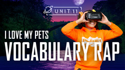 I love my pets: Part 4 - Vocabulary Rap Instructional Video