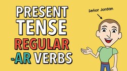 Spanish Bite - Regular -AR Verbs (Present Tense) Instructional Video