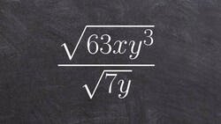 Learn how to divide two radical expressions by using the quotient property of radicals Instructional Video