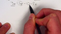 Distributive Prop and Combining Like Terms Instructional Video