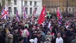 Tommy Robinson hosts Christmas service on Whitehall News Clip