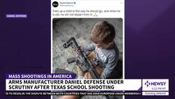 Gun Manufacturer Under Scrutiny After Texas School Shooting News Clip