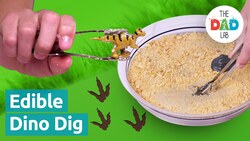 Dinosaur Dig Excavation Activity for Toddlers Instructional Video