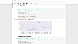 Data Analytics using Python Visualizations - Stock Trend / Time Series Plot and Annotations Instructional Video