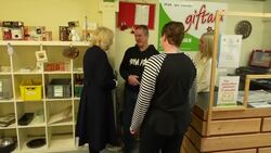Queen Consort visits the Emmaus Community homeless charity News Clip
