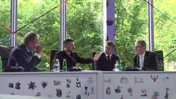 Keir Starmer, Emmanuel Macron, Friedrich Merz and Donald Tusk meet in Albania News Clip