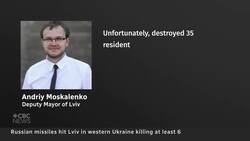 Russian missiles strike Ukrainian apartment building, killing at least 6 News Clip