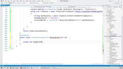 ASP.NET 6.0 - Build Hands-On Web Projects - Create the DeleteOrder Action Method Instructional Video