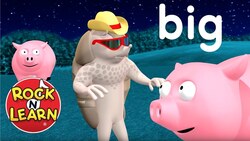 Sight Words: one • two • three • red • yellow • blue • little • big Instructional Video