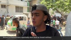 Attacks near aid sites kill at least 85 in Gaza News Clip