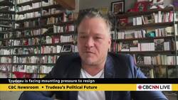 CBC's Marianne Dimain speaks with Frédéric Bérard about Trudeau's future. News Clip