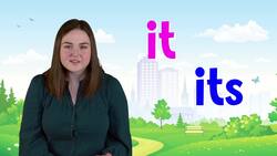 Understanding Contractions and Singular Possessive Pronouns Instructional Video