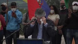 CLEAN : Ecuador right-wing candidate Lasso holds final rally in Quito News Clip
