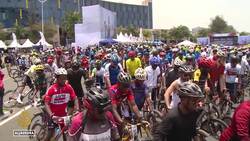 Rwanda’s Kigali hosts first Road Cycling World Championships in Africa News Clip