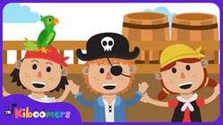 If You Want To Be A Pirate Song | Kids Music | Nursery Rhyme | The Kiboomers Instructional Video