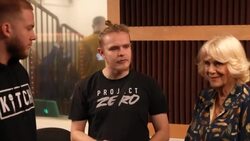 The King and The Queen Consort visit Project Zero in East London News Clip