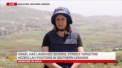 Israel strikes Hezbollah positions in southern Lebanon as cross-border attacks intensify News Clip