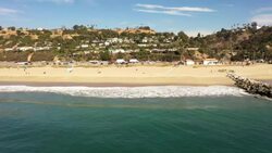 California beach drone aerials News Clip