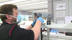 Ventilator trollies being assembled at McLaren News Clip