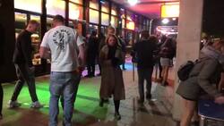 People out in Bristol before second lockdown News Clip