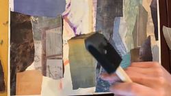Mixed Media Visual Journal: Idea and Demonstration with Faces Instructional Video