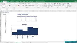 Statistics for Data Science and Business Analysis - Histogram Charts Instructional Video