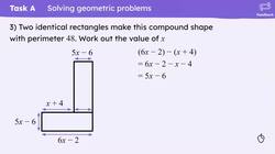 Problem solving with linear equations Instructional Video