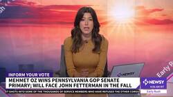 Mehmet Oz Wins Pennsylvania GOP Senate Primary News Clip