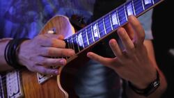 How to Do Right Hand Fretting on Heavy Metal Guitar Instructional Video