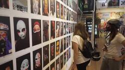 VOICED  : Museo abre para exhibir arte callejero del "estallido social" en Chile News Clip