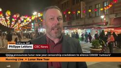 China announces Lunar New Year censorship crackdown to silence COVID rumours News Clip
