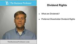 Dividend Rights of Preferred Shareholders Instructional Video