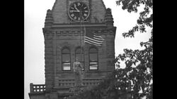 Mourners file by Henry Rainey's coffin; Pres. Franklin Roosevelt arrives News Clip