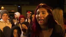 Colombians set glowsticks record to highlight gender inequality News Clip