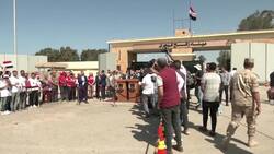 Aid stuck in Egypt will be 'lifeline' for people in Gaza News Clip