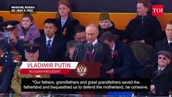 Putin Roars At Enemies In Powerful Victory Day Parade Speech As China's Xi Stands With Him | Watch News Clip