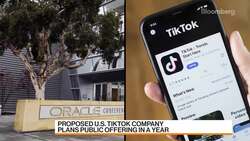 Proposed U.S. TikTok Company Envisions IPO News Clip