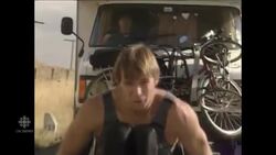 Rick Hansen inspired by asylum seeker News Clip