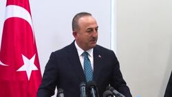 CLEAN : Turkish FM and Palestinian counterpart sign cooperation agreements in Ramallah News Clip