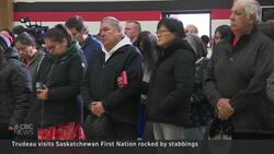 Trudeau pledges funding for Sask. First Nation rocked by stabbings News Clip