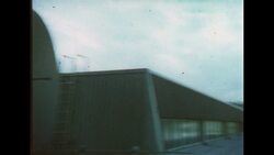 UNITED STATES 1960s: Hands put paper on roller / Waves on screen. Stock Footage