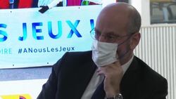 CLEAN : French astronaut Thomas Pesquet promotes "Olympic week" in schools News Clip